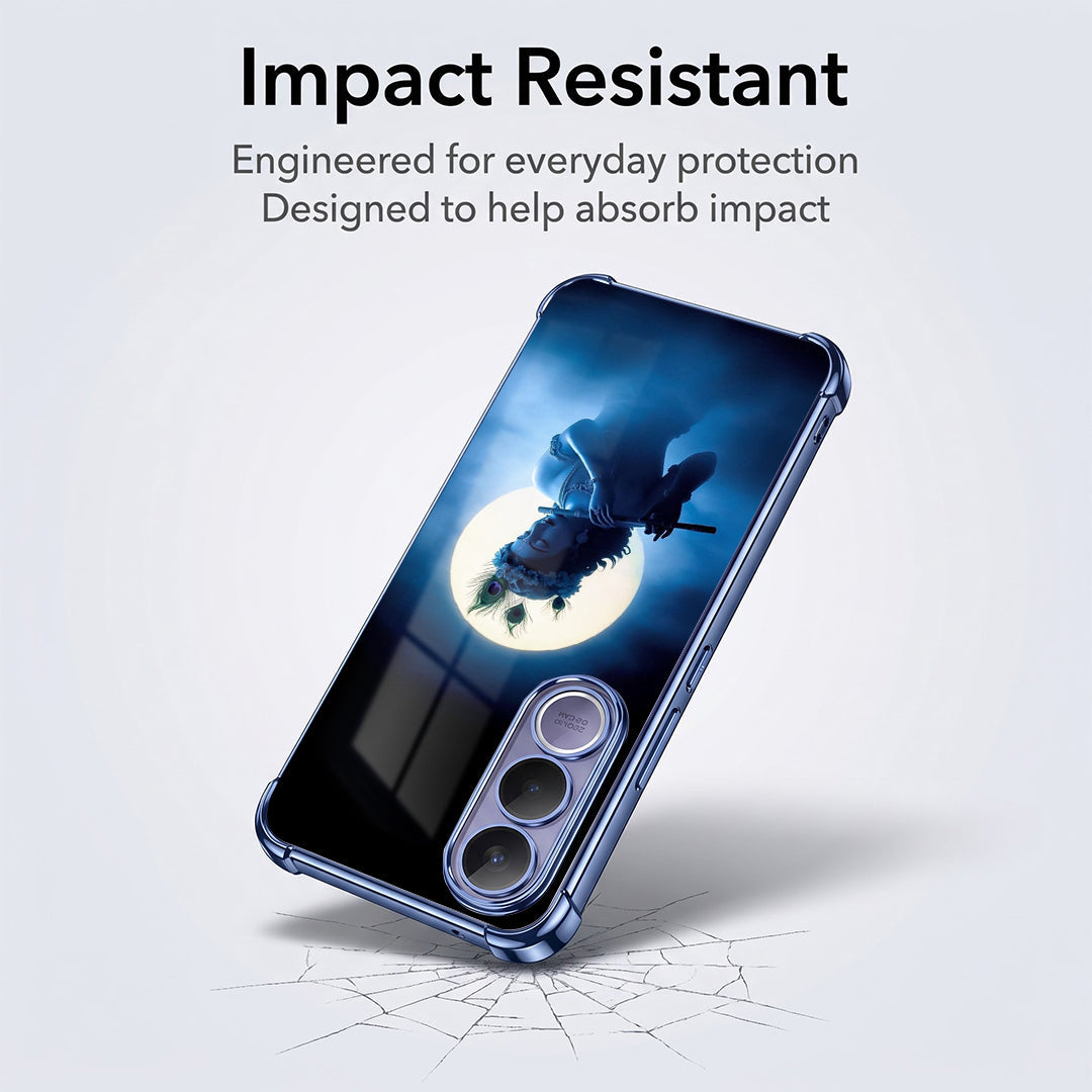 Vivo V70 FE 5G Midnight Krishna Airbags Printed Back Case