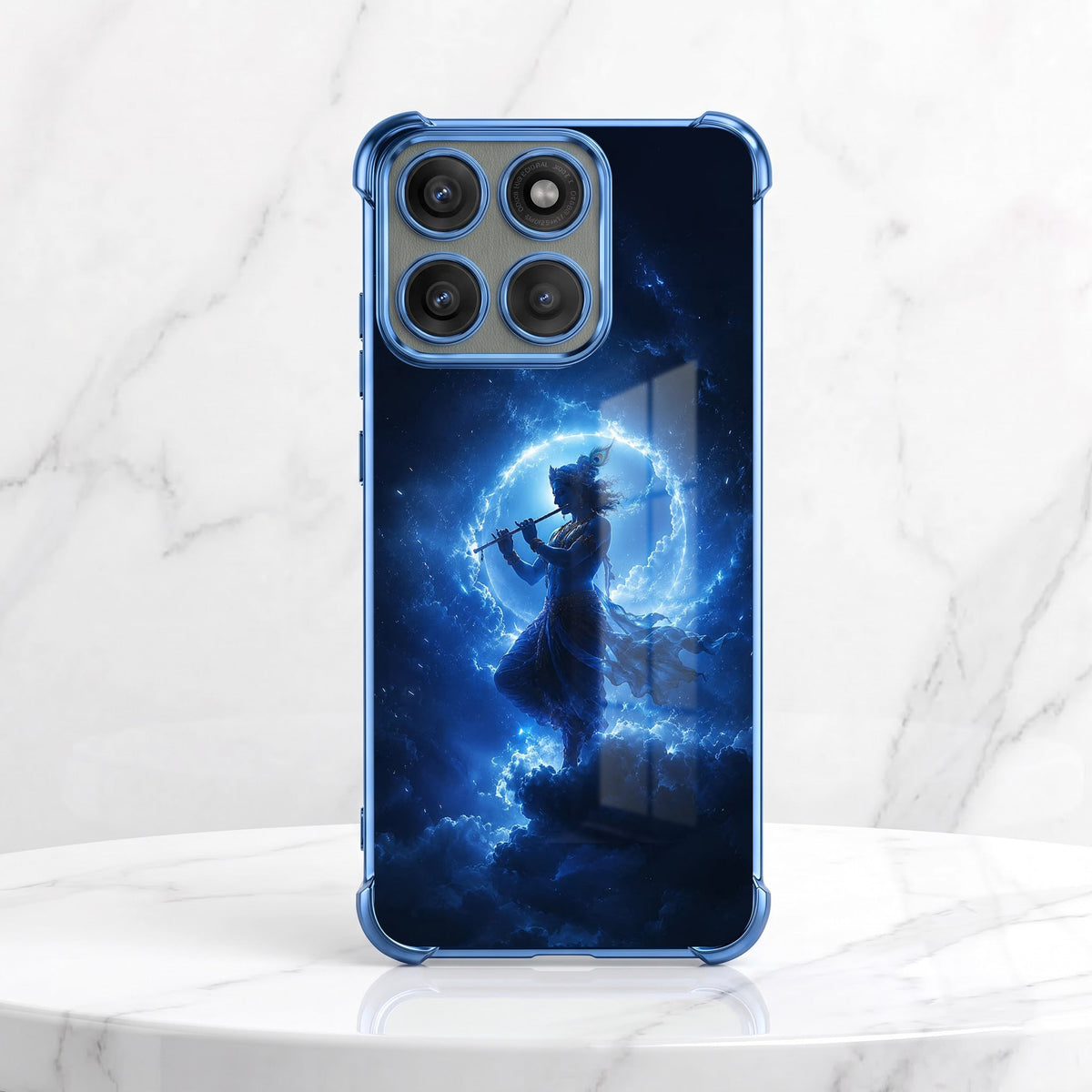 Motorola Edge 60 Pro 5G Lord Krishna Airbags Printed Back Case