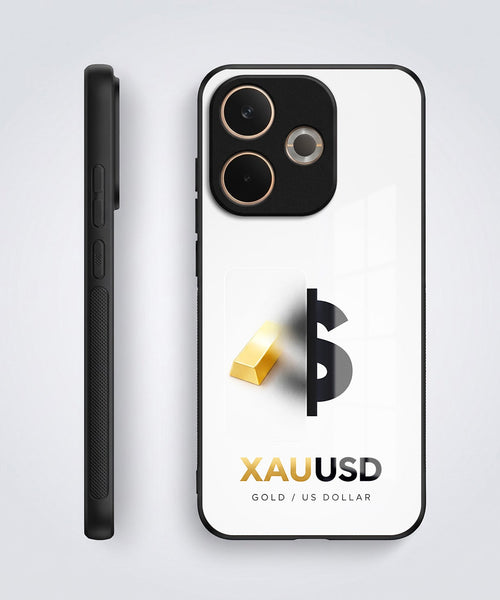 Oppo A5 Pro 5G Luxury XAU/USD Acrylic Glass Back Case