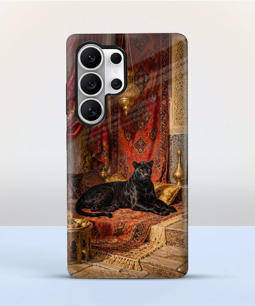 Samsung Galaxy S25 Ultra 5G Royal Black Panther Protective Case