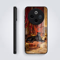 Vivo T4 5G Royal Black Panther Acrylic Glass Back Case