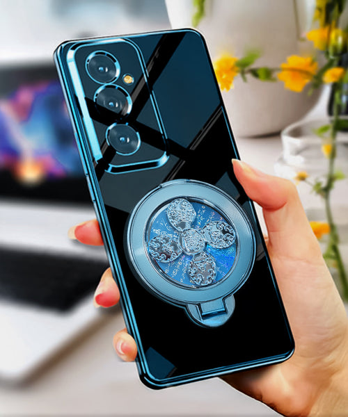 Samsung Galaxy A35 5G Electroplating Reflective Fidget Rotating Back Case