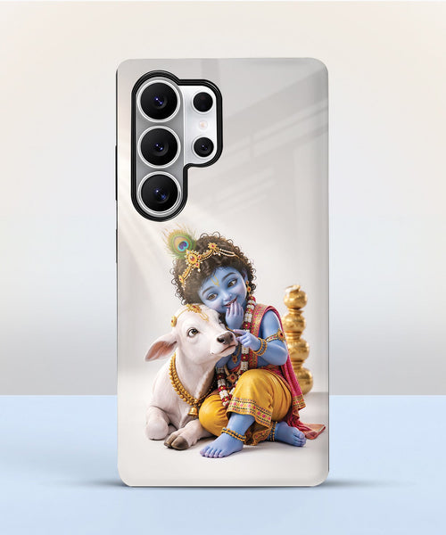 Samsung Galaxy S24 Ultra 5G Bal Krishna Blessings Protective Case