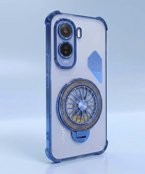 Vivo T5 Pro 5G Stress Buster Wheel Shockproof Airbag Heat-Dissipation Case