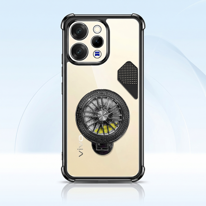 Vivo V70 5G Stress Buster Wheel Shockproof Airbag Heat-Dissipation Case