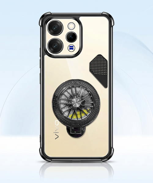 Vivo V70 5G Stress Buster Wheel Shockproof Airbag Heat-Dissipation Case