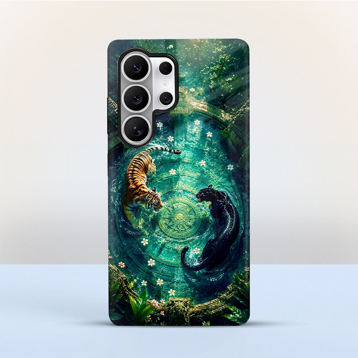 Samsung Galaxy S25 Ultra 5G Tiger & Panther Mystic Protective Case