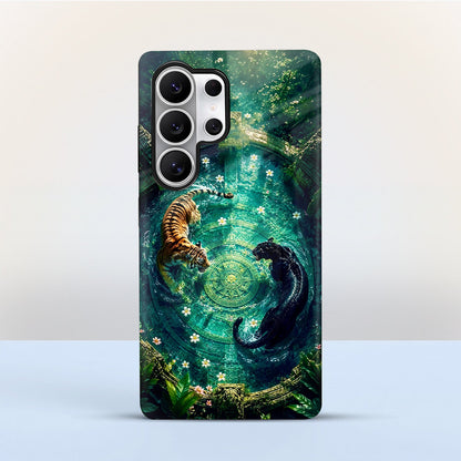 Samsung Galaxy S25 Ultra 5G Tiger & Panther Mystic Protective Case