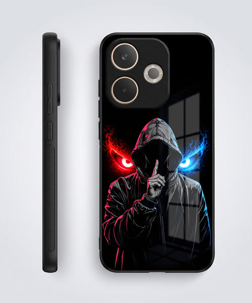 Oppo A5 Pro 5G Hooded Shadow Demon Acrylic Glass Back Case