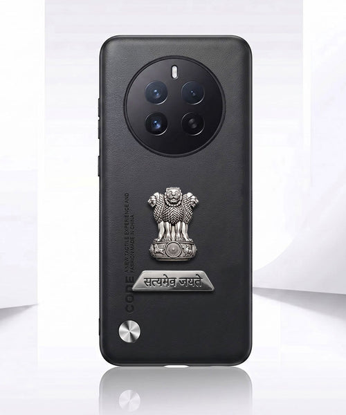 Realme 12 Pro+ 5G Satyamev Jayate 2-in-1 Emblem Vegan Leather Back Case