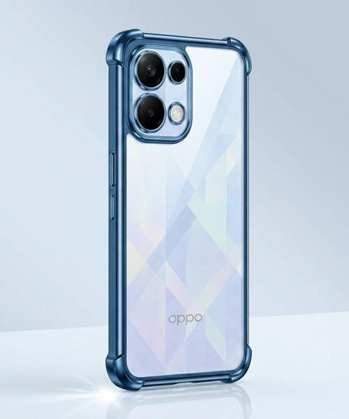 Oppo K13 5G Anti-Yellow Electroplating Transparent Airbags Case