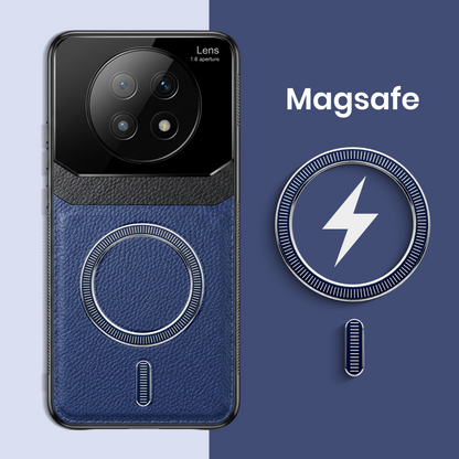 Oppo F29 Pro 5G Premium Magsafe Magnetic Leather Lens Protective Case