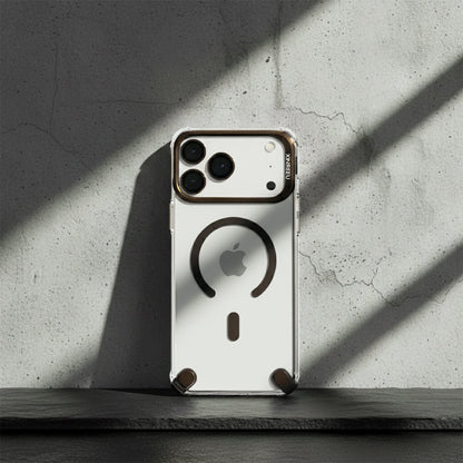 iPhone 17 Pro & 17 Pro Max Four Corner Impact Proof Transparent Magsafe Case