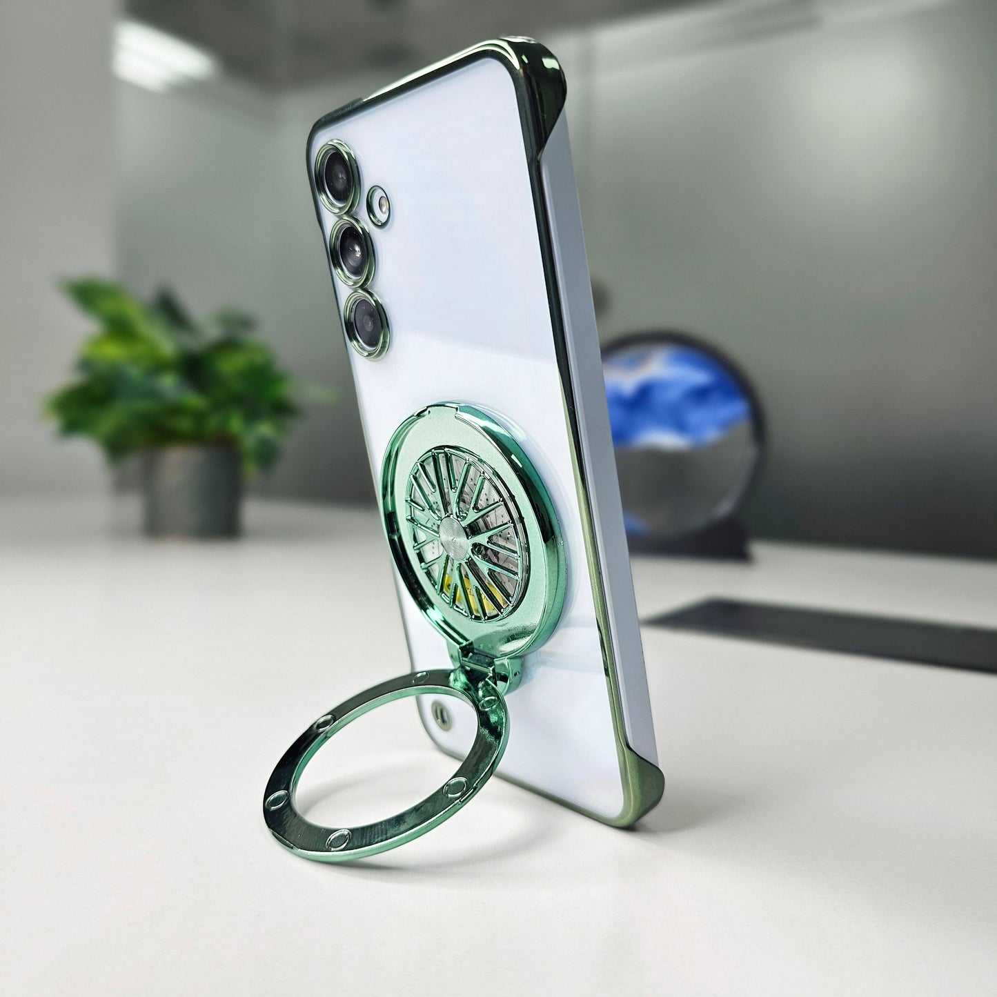 Samsung Galaxy S23+ 5G Porsche® Wheel Frameless Case