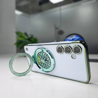 Samsung Galaxy S24+ 5G Porsche® Wheel Frameless Case