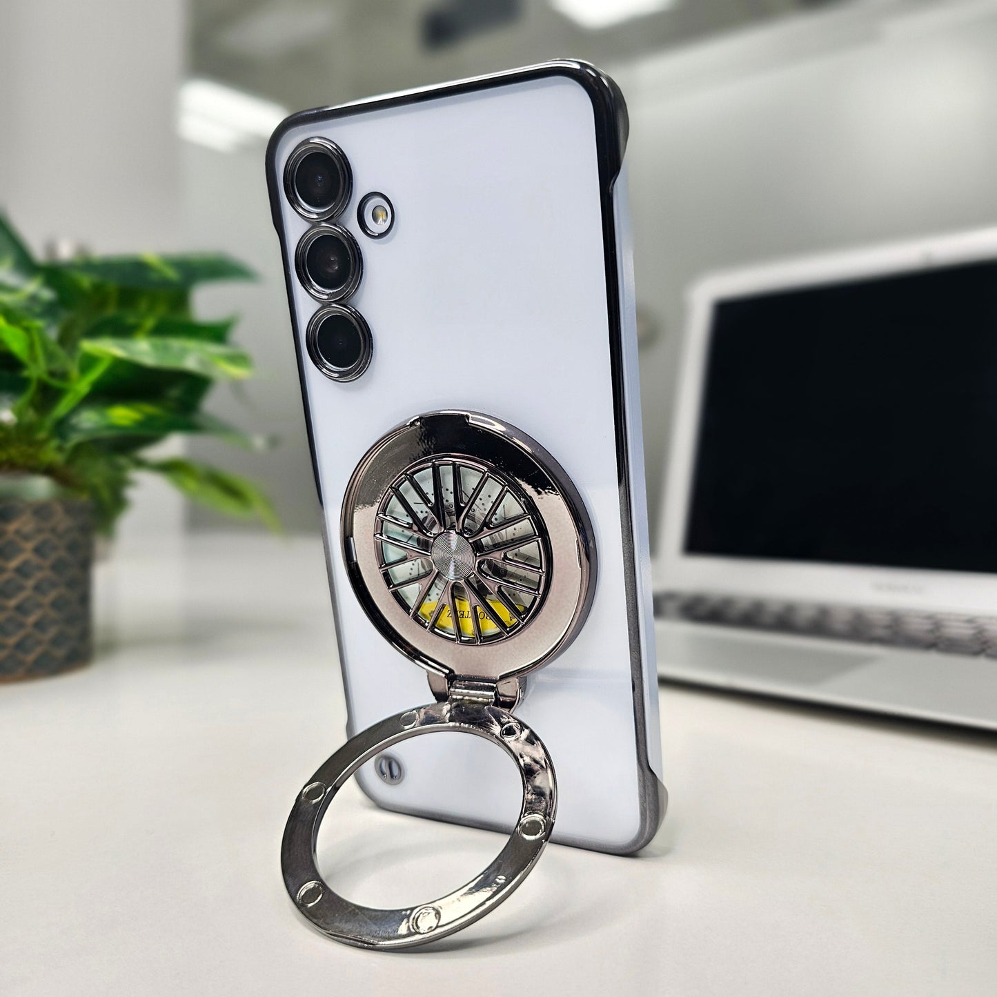 Samsung Galaxy A35 5G Porsche® Wheel Frameless Case