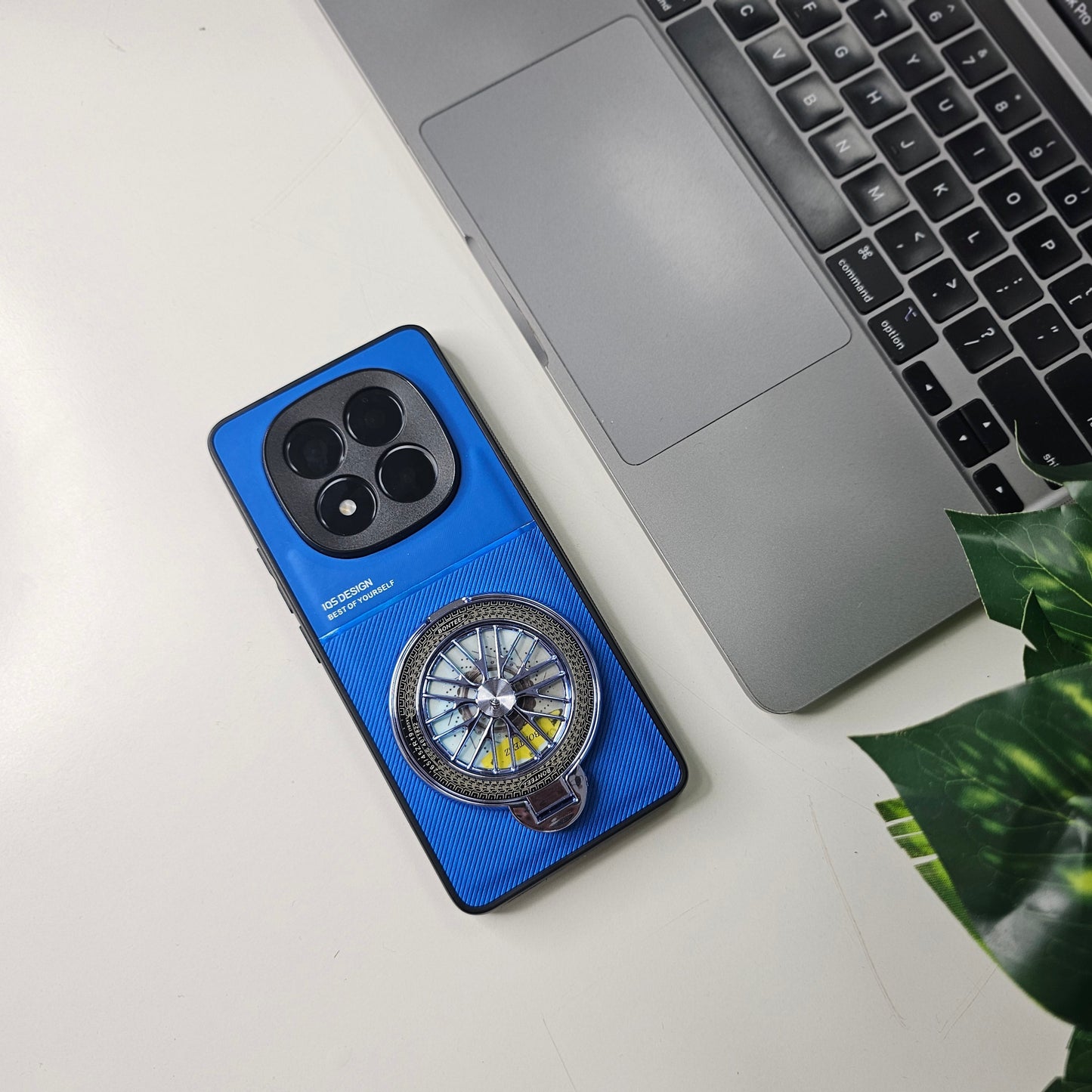 Redmi Note 14 Pro 5G Best Selling Stress Buster Wheel Hybrid Scratch Resistant Back Case