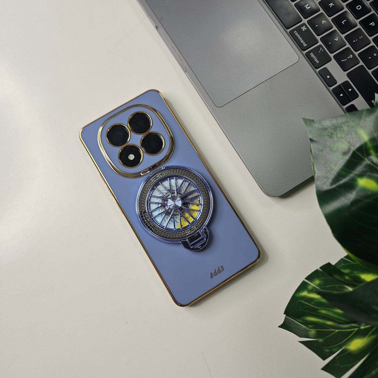 Redmi Note 14 Pro 5G Best Selling Stress Buster Wheel Silicone Scratch Resistant Back Case
