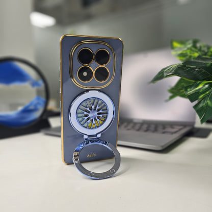 Redmi Note 14 Pro 5G Best Selling Stress Buster Wheel Silicone Scratch Resistant Back Case
