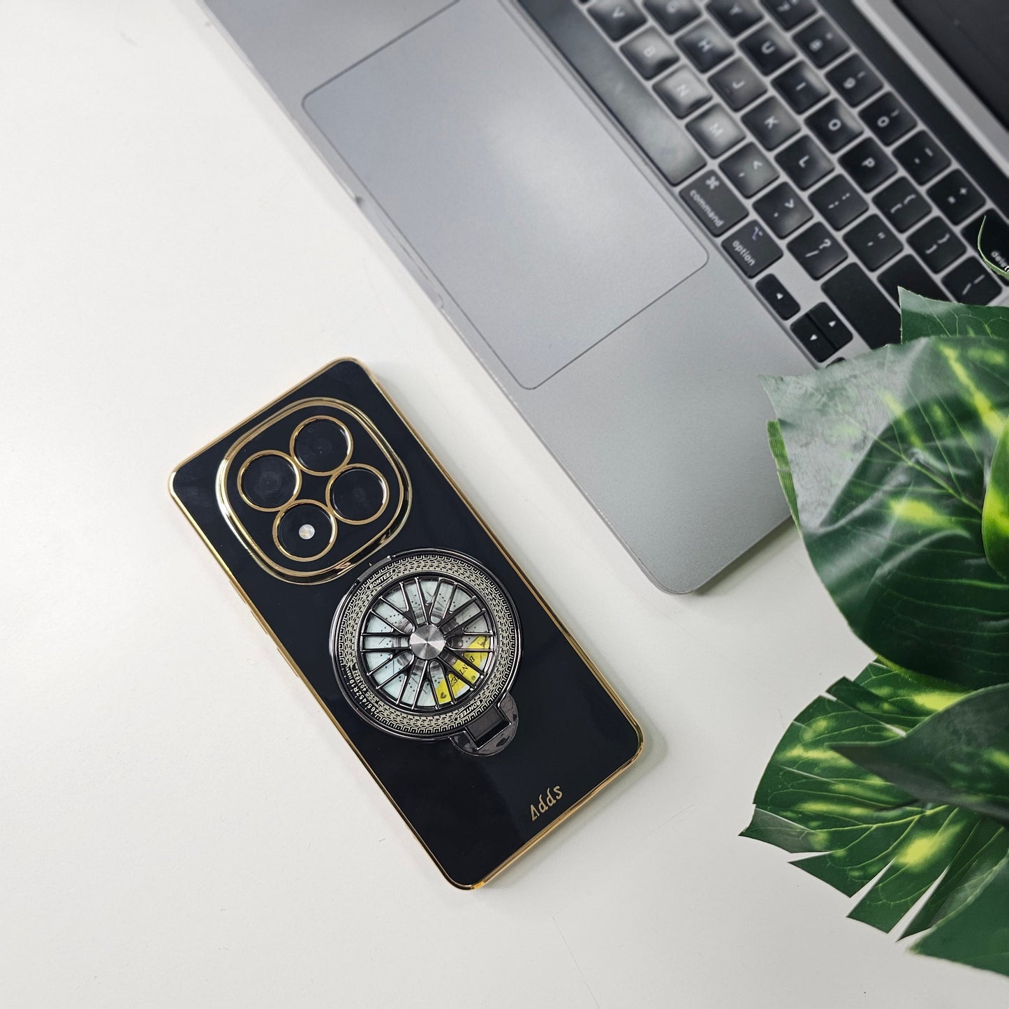 Redmi Note 14 Pro 5G Best Selling Stress Buster Wheel Silicone Scratch Resistant Back Case