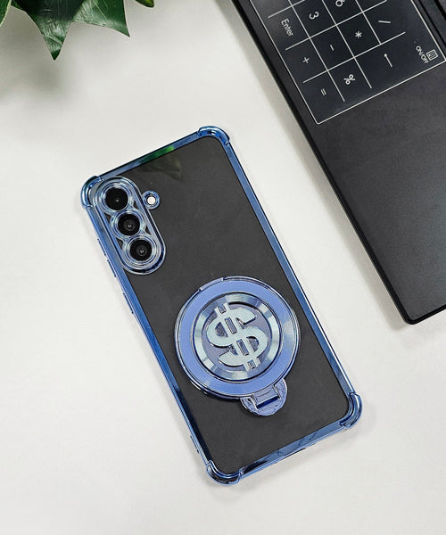 Samsung Galaxy A14 5G Four Corner Airbags 100% Original Astro Money Magnet Rotating Dollar Case