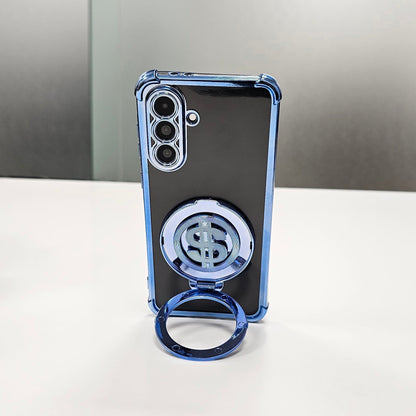 Samsung Galaxy A36 5G Four Corner Airbags 100% Original Astro Money Magnet Rotating Dollar Case