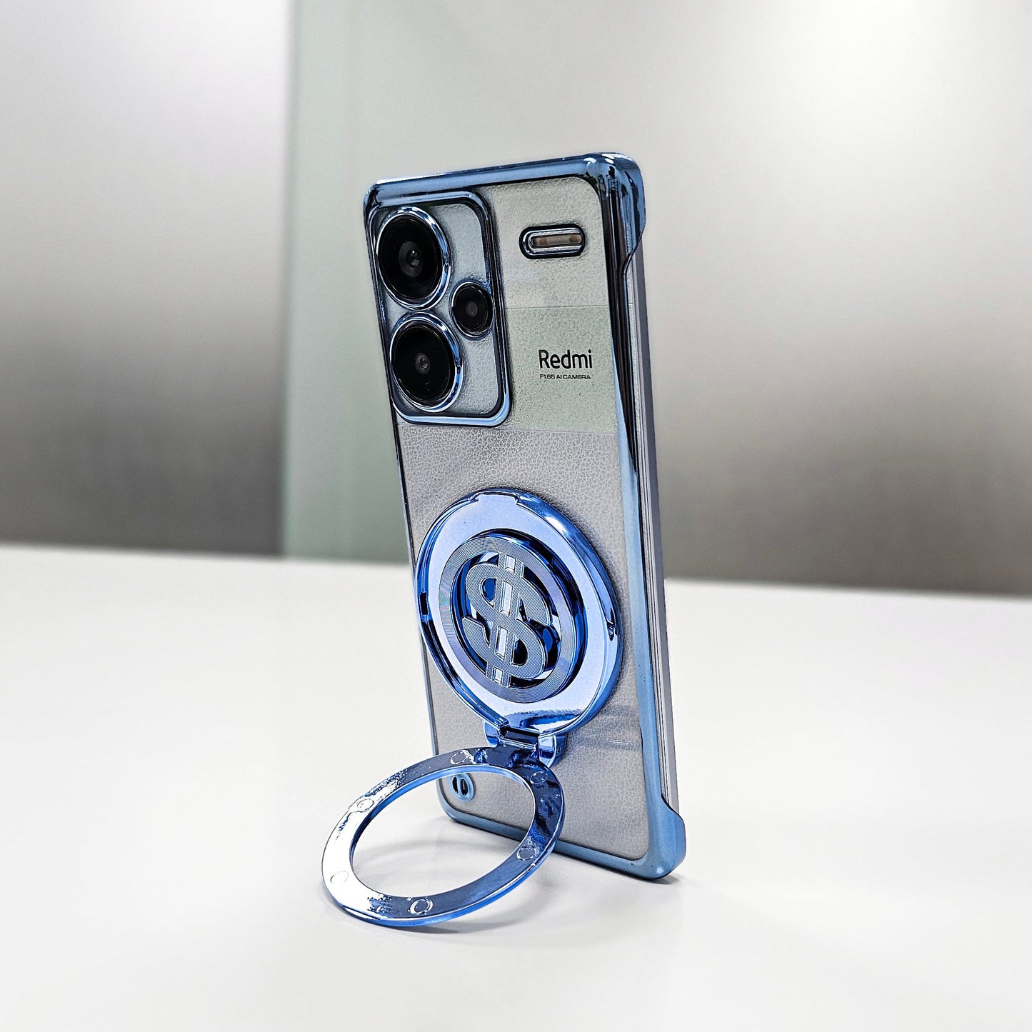 Redmi Note 13 Pro+ 5G Premium Frameless  Rotating Dollar Case
