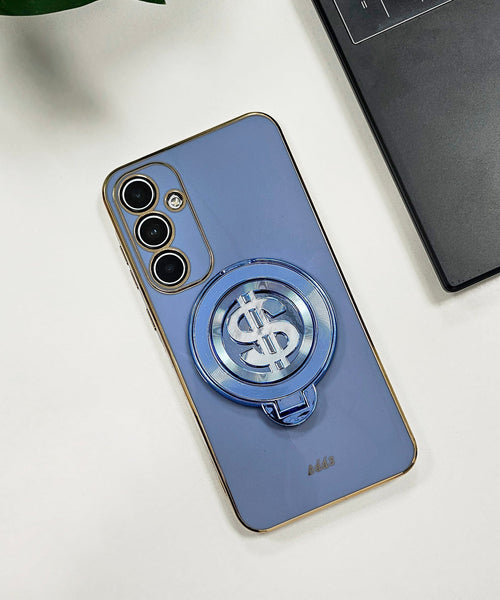 Samsung Galaxy A35 5G Luxury Silicone Money Magnet Rotating Dollar Case