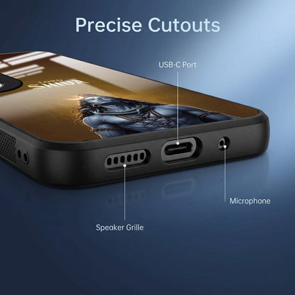 Vivo V50 5G Lord Shiva Acrylic Glass Back Case