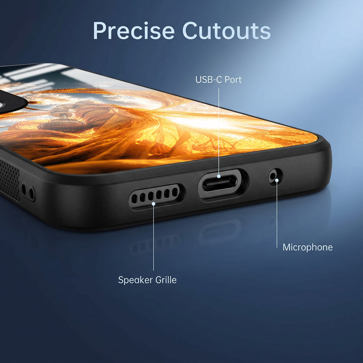 Vivo V50 5G Divine Hanuman Acrylic Glass Back Case