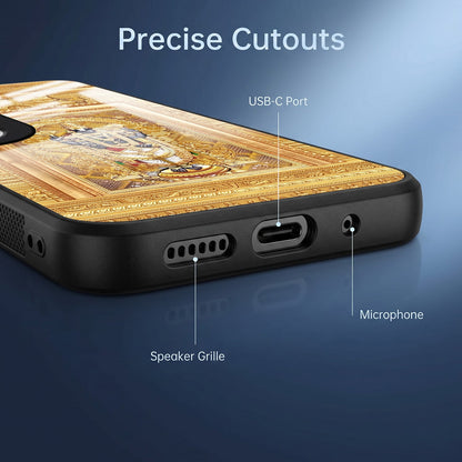 Vivo V50 5G Premium Heritage Acrylic Glass Back Case