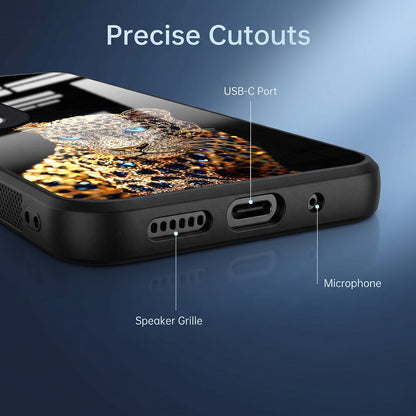 Vivo V50 5G Panther Acrylic Glass Back Case