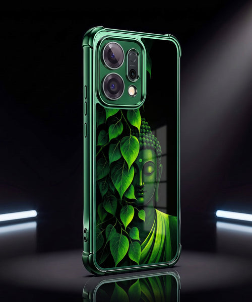 Oppo Reno 14 5G Buddha Bliss Airbags Printed Back Case