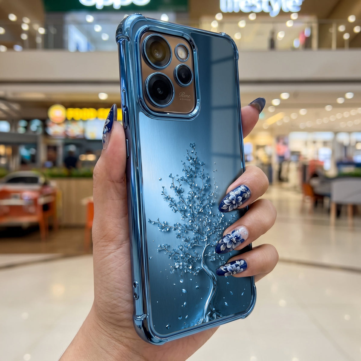 Oppo Reno 15 Pro Mini 5G Faith Tree Airbags Printed Back Case