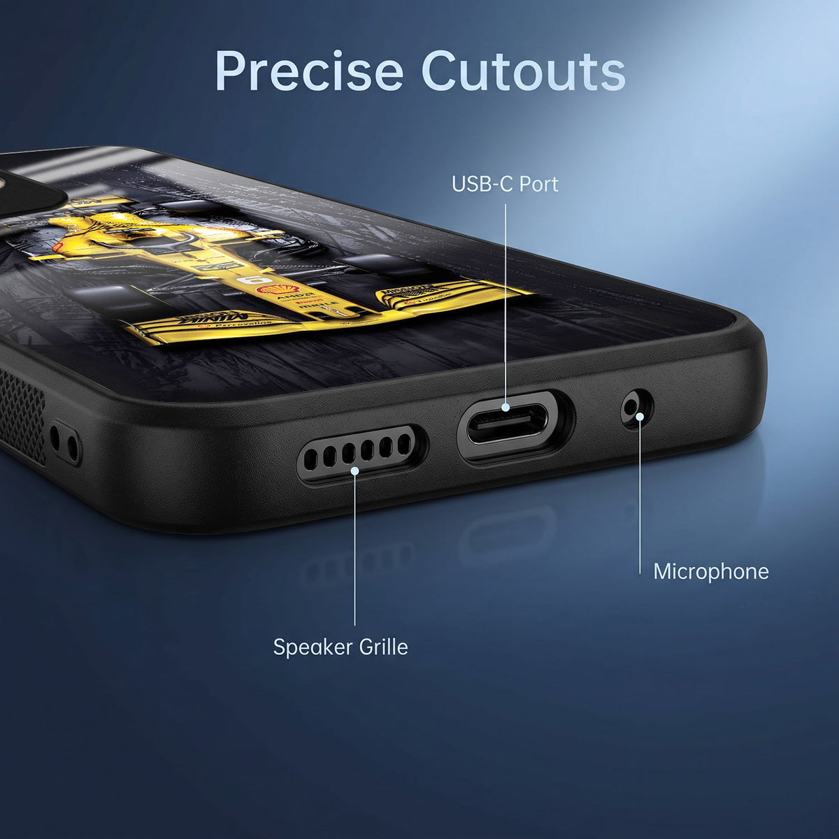 Oppo A5 Pro 5G F1 Racing Car Acrylic Glass Back Case