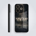 Oppo A5 Pro 5G Running Horses Acrylic Glass Back Case