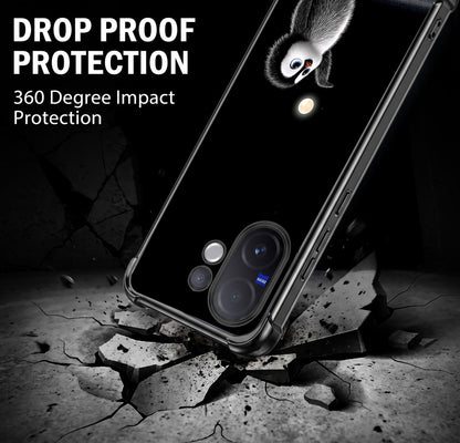 Vivo V60 5G Moonlight Penguin Airbags Printed Back Case