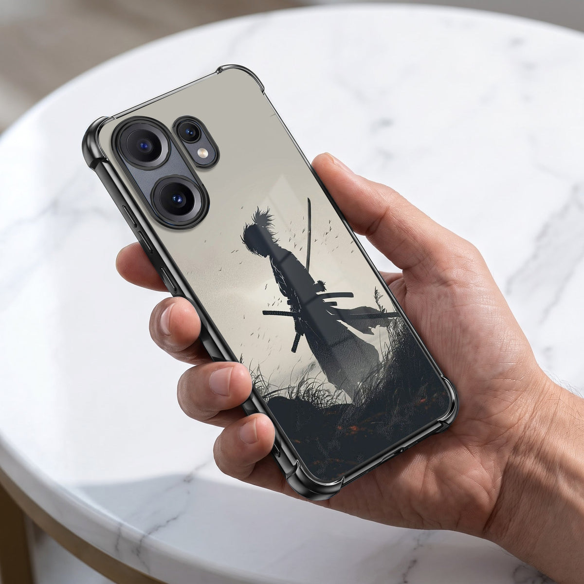 Nothing Phone 2 Pro 5G Shadow Samurai Airbags Printed Back Case
