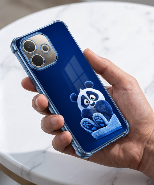 Oppo A5 Pro 5G Cute Panda Airbags Printed Back Case