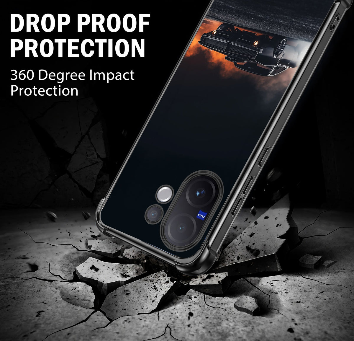 Vivo V60 5G Shadow Drive Airbags Printed Back Case