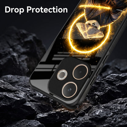 Oppo A5 Pro 5G Warrior Panda Acrylic Glass Back Case