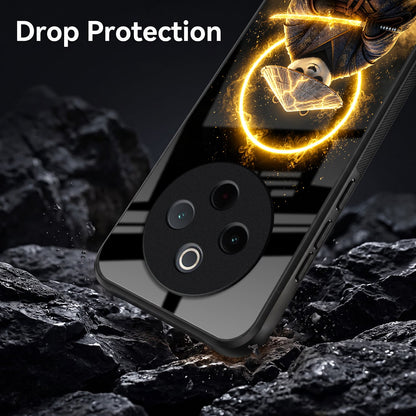 Vivo T4 5G Warrior Panda Acrylic Glass Back Case