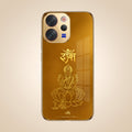 Vivo V70 5G Shree Lakshmi Divine Gold Electroplated Glass Phone Back Case