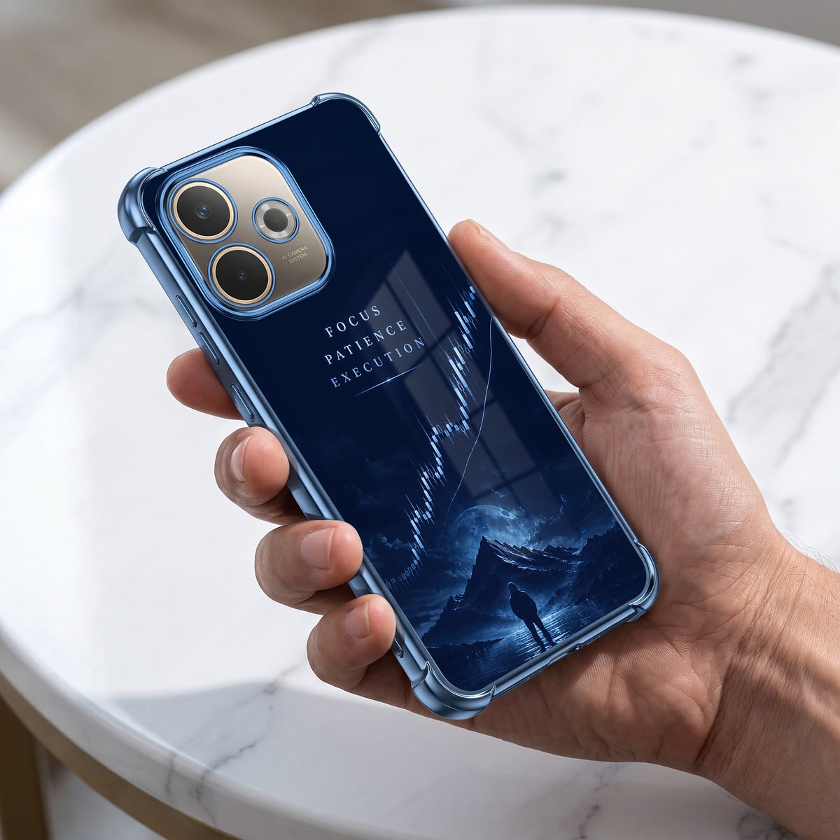 Oppo A5 Pro 5G Focus Airbags Printed Back Case