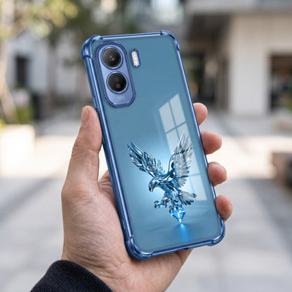 Vivo T5 Pro 5G Blue Eagle Airbags Printed Back Case