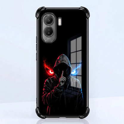 Vivo T5 Pro 5G Hooded Shadow Demon Airbags Printed Back Case