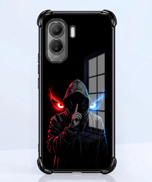 Vivo T5 Pro 5G Hooded Shadow Demon Airbags Printed Back Case