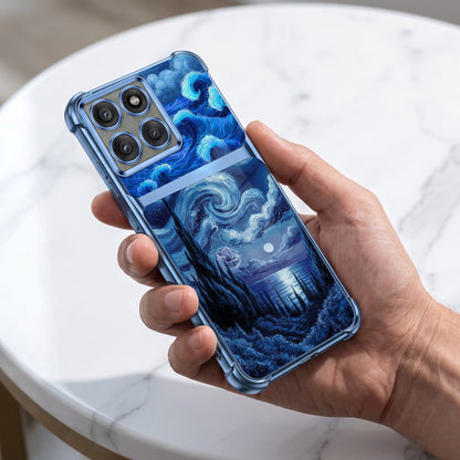 Motorola Edge 60 Pro 5G Midnight Ocean Dual-Tone Transparent Airbags Case