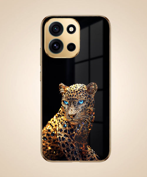 OnePlus Nord 6 5G Panther Gold Electroplated Glass Phone Back Case
