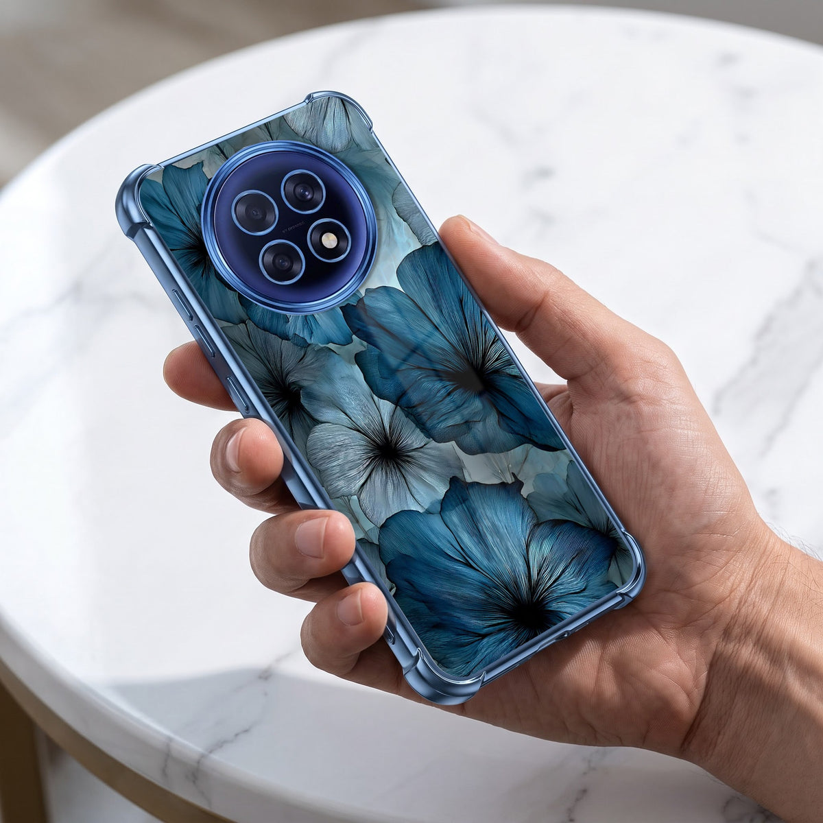 Oppo F31 Pro+ 5G Anemone Floral Airbags Printed Back Case